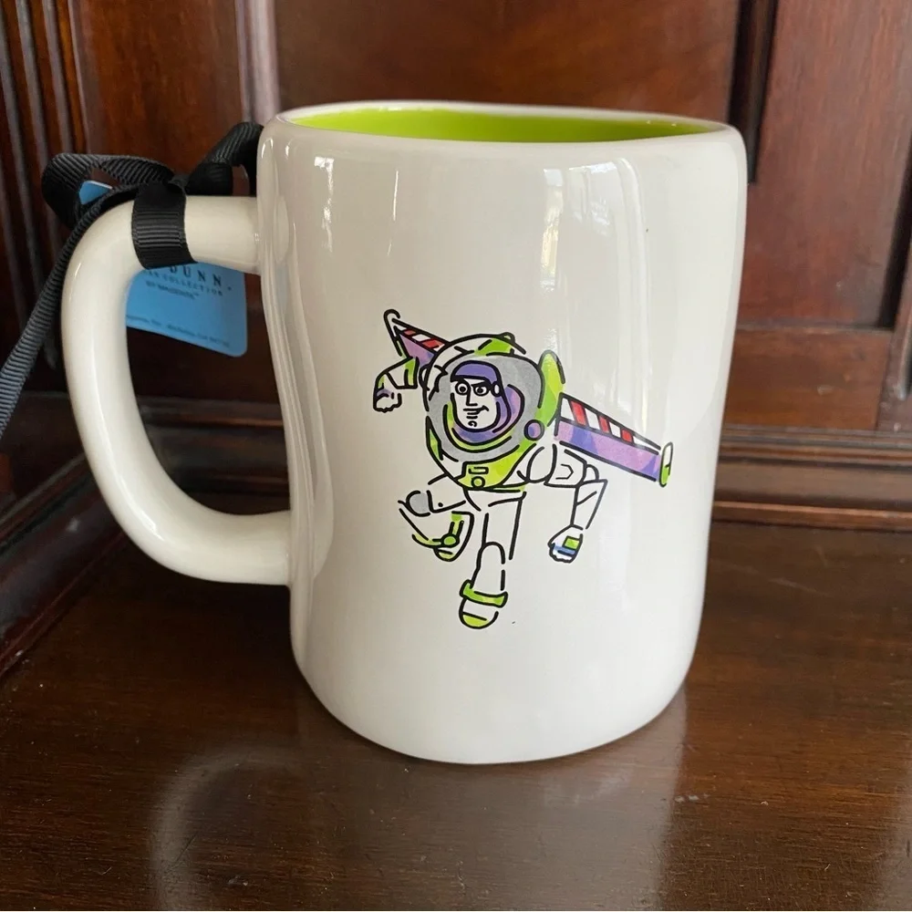 NWT Rae Dunn Pixar Toy Story Buzz LightYear To Infinity Disney Mug